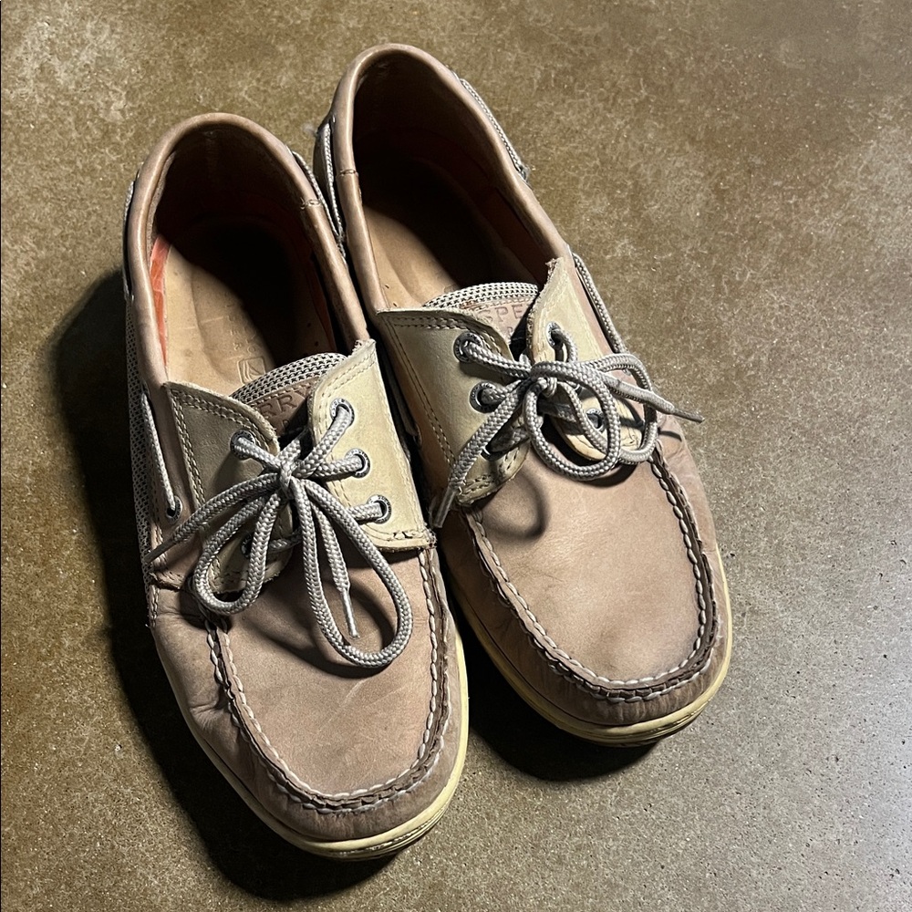 Sperry Men's Boat Shoes - Brown and Tan